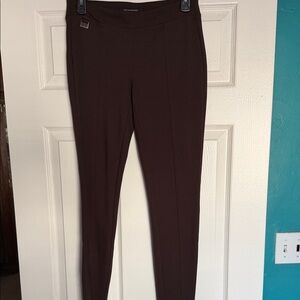 Zac & Rachel Chocolate Brown Skinny Ponte Pants